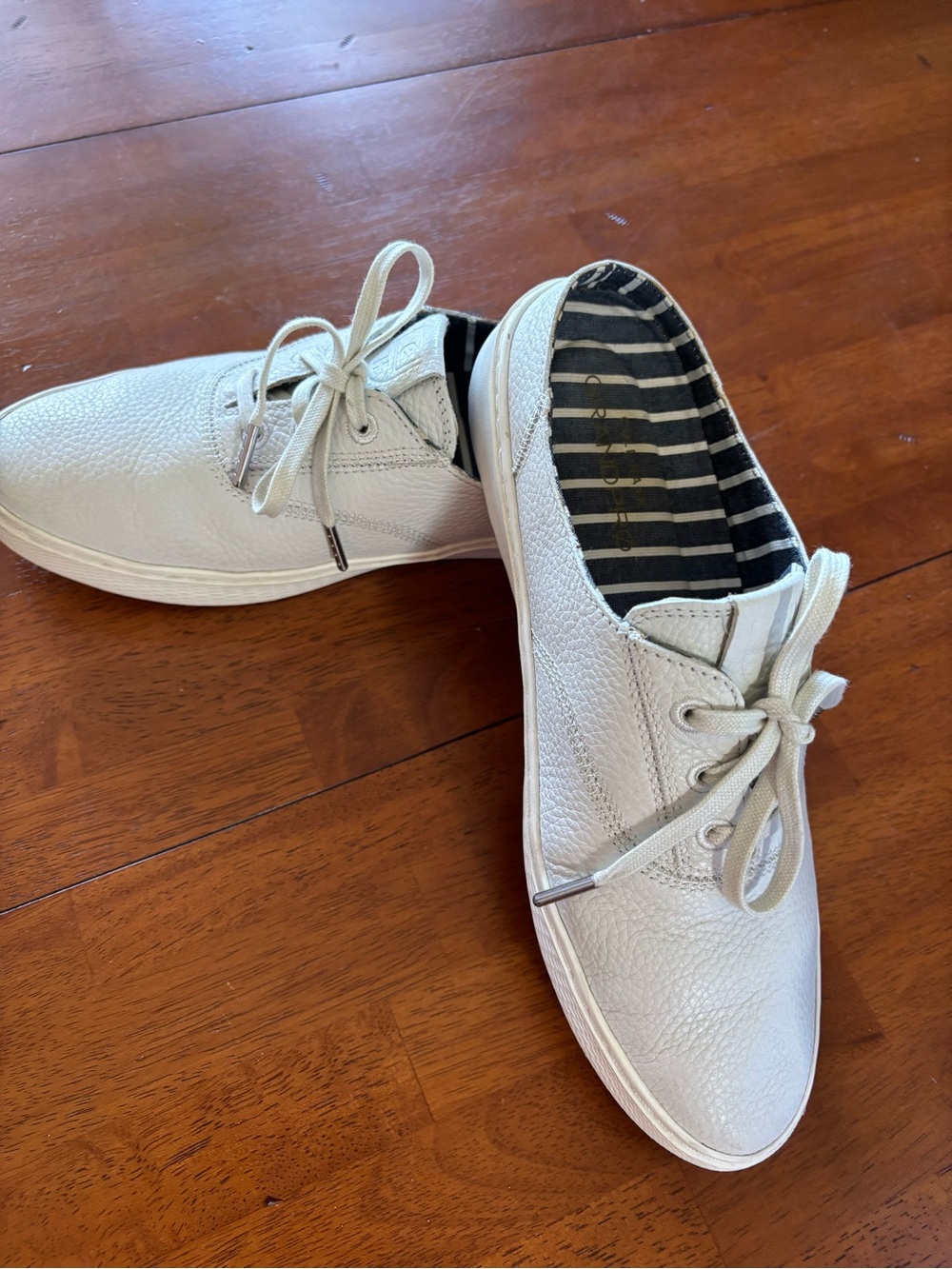Cole Haan Leather Slip On Sneakers 9.5